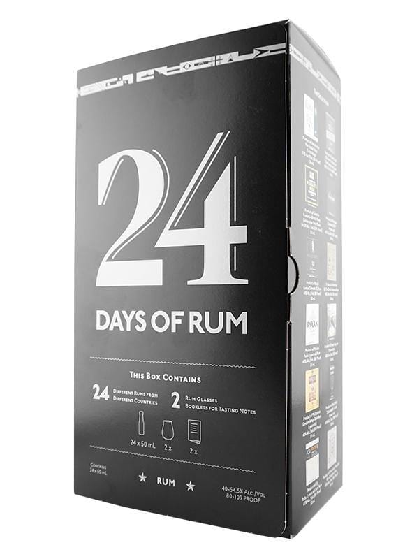 Rum Liquor Mesa of Rum Tasting 24 World Days Tour Box | Gift Set Del