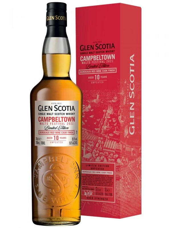 Glen Scotia 10 Year Old Scotch Whisky Campbeltown Malts Festival 2021