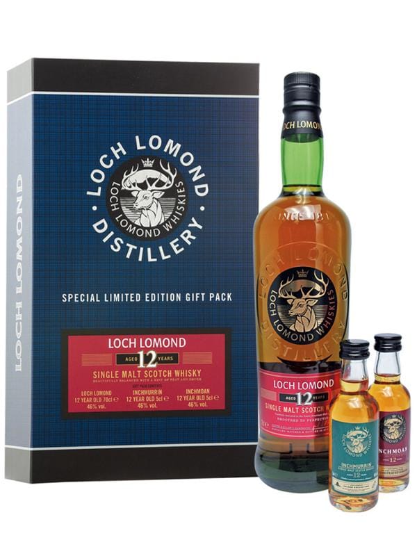 Loch Lomond 12 Year Old | Del Edition Gift Scotch Limited Liquor Whisky Mesa Set