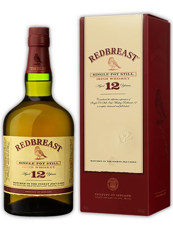 Redbreast 12 year old Single Pot Still Irish Whiskey