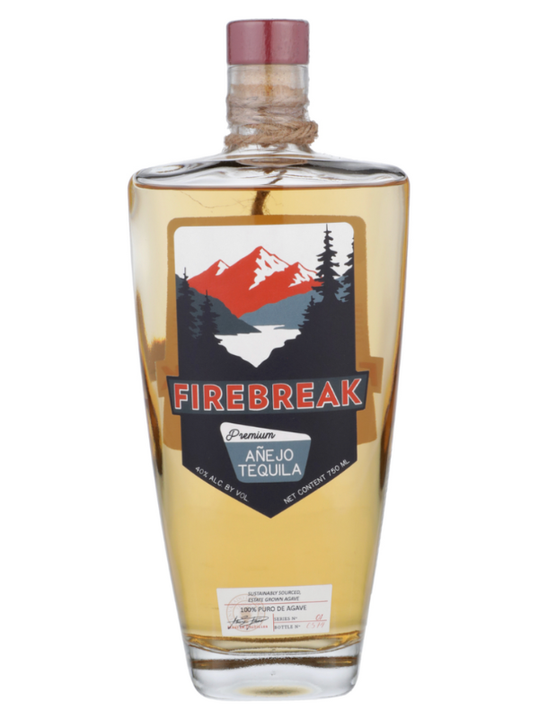 Firebreak Anejo Tequila at Del Mesa Liquor