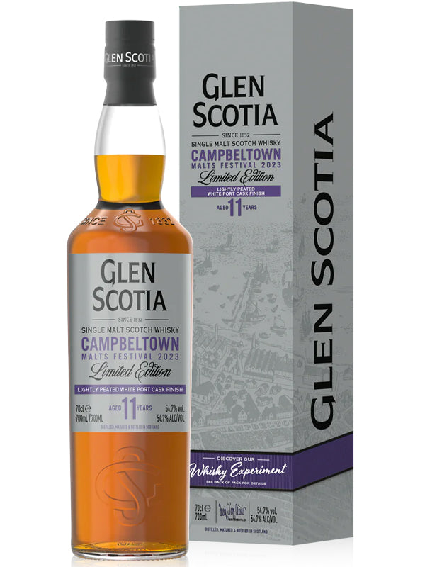 Glen Scotia 11 Year Old Scotch Whisky Campbeltown Malts Festival 2023 at Del Mesa Liquor