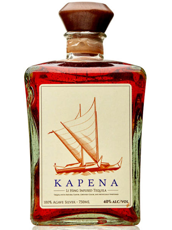 Kapena Li Hing Infused Tequila at Del Mesa Liquor