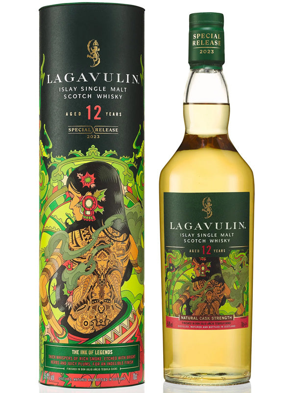 Lagavulin The Ink Of Legends 12 Year Old Scotch Whisky Special Release 2023 at Del Mesa Liquor