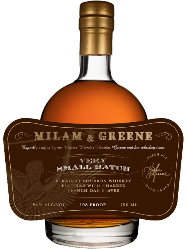 Milam and Greene Very Small Batch Bourbon Whiskey Batch 1 at Del Mesa Liquor