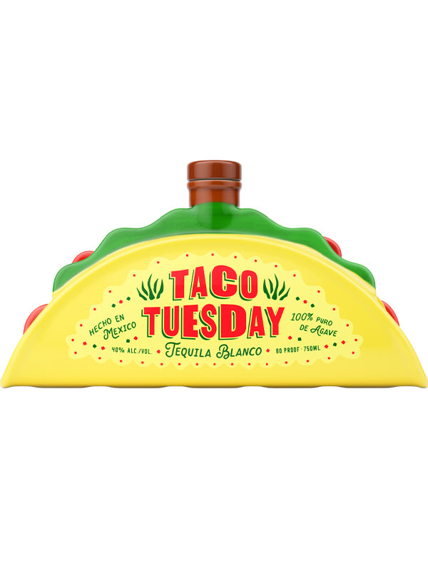 Taco Tuesday Blanco Tequila Taco Edition – Del Mesa Liquor