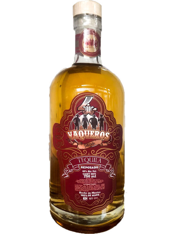 Vaqueros Reposado Tequila at Del Mesa Liquor