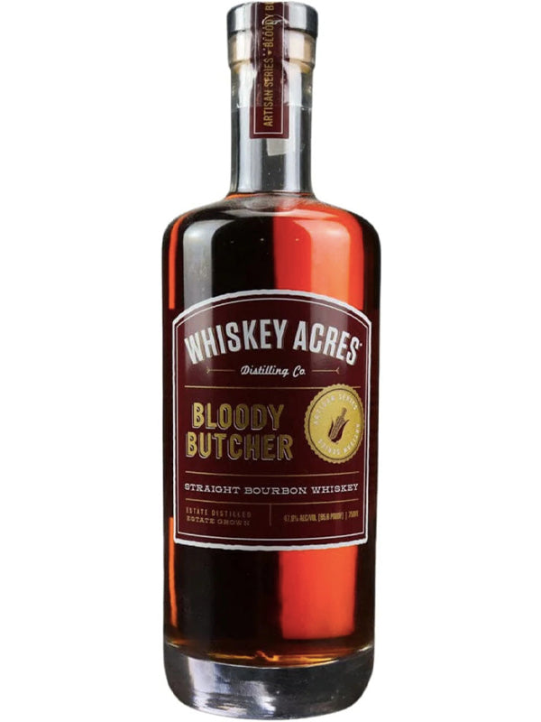 Whiskey Acres Artisan Series Bloody Butcher Bourbon Whiskey – Del Mesa ...