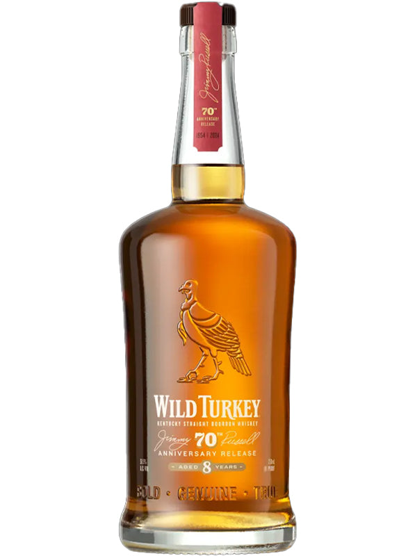 Wild Turkey Jimmy Russell's 70th Anniversary 8 Year Old Bourbon Whiskey at Del Mesa Liquor