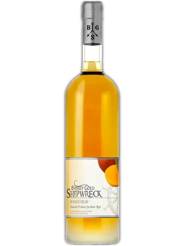 Brinley Gold Shipwreck Mango Rum at Del Mesa Liquor