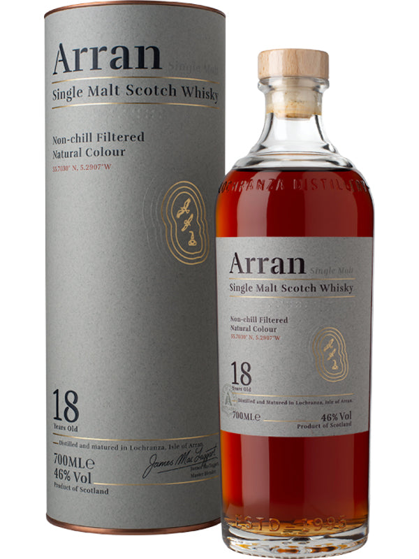 Arran 18 Year Old Scotch Whisky – Del Mesa Liquor