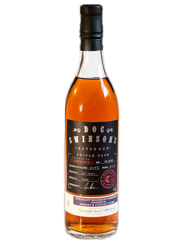 Doc Swinson’s Alter Ego Triple Cask Bourbon Whiskey Cask Strength at Del Mesa Liquor