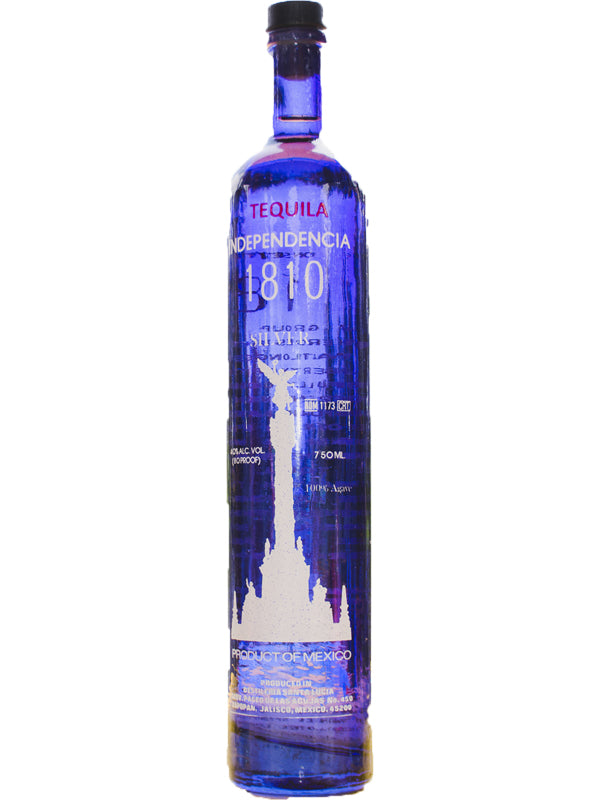 Independencia 1810 Silver Tequila at Del Mesa Liquor