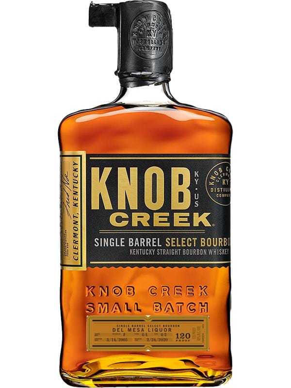 Knob Creek Single Barrel Select Bourbon "Snitch Hotline" at Del Mesa Liquor