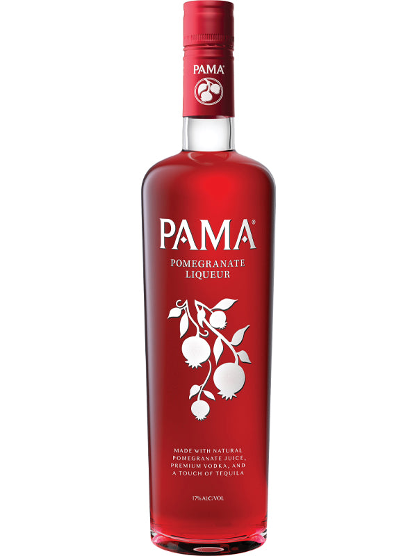 PAMA Pomegranate Liqueur at Del Mesa Liquor