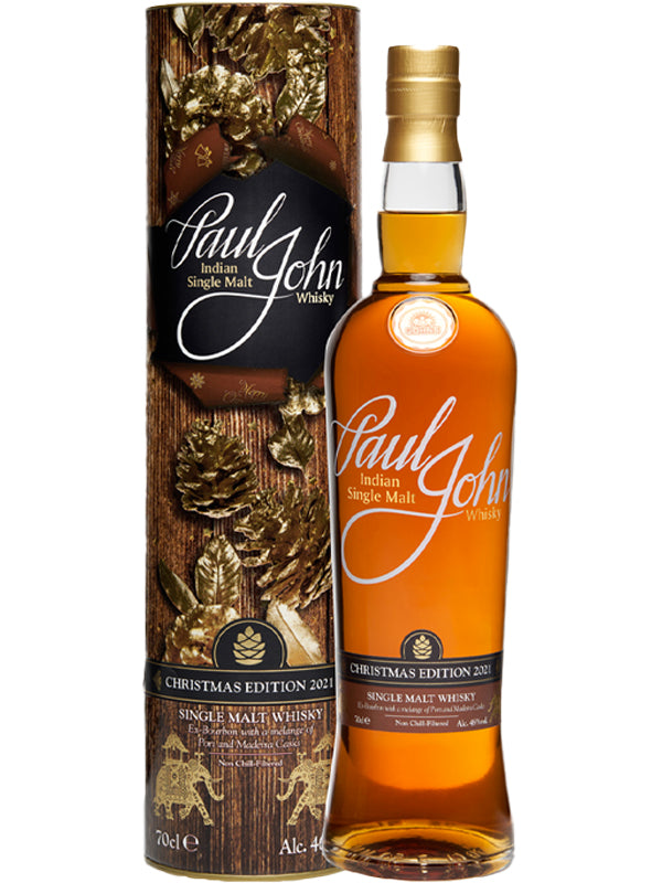 Paul John 'Christmas Edition' Indian Single Malt Whisky 2021 at Del Mesa Liquor