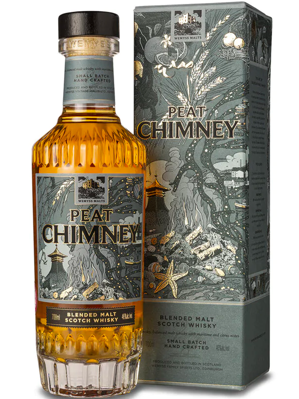 WemyssMaltsPeatChimneyScotchWhisky.png