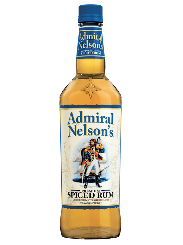 Admiral Nelson's Spiced Rum at Del Mesa Liquor