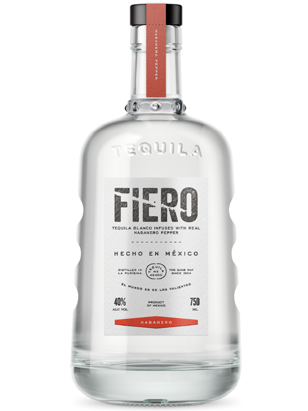 Fiero Tequila Blanco Infused with Habanero Pepper at Del Mesa Liquor