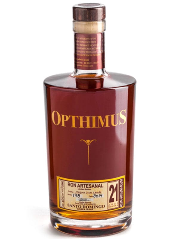 Opthimus 21 Year Rum at Del Mesa Liquor